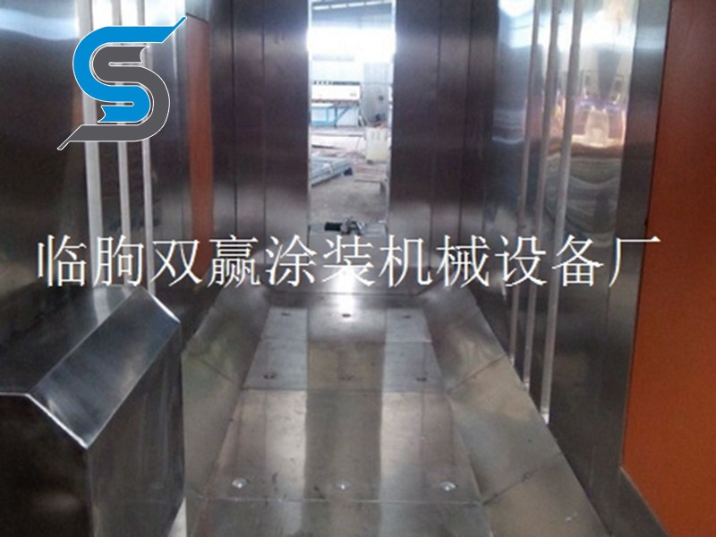 Stainless steel powder room
